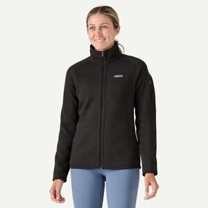 Patagonia Women's Better Sweater Fleece Full Zip Jacket Black Size Small